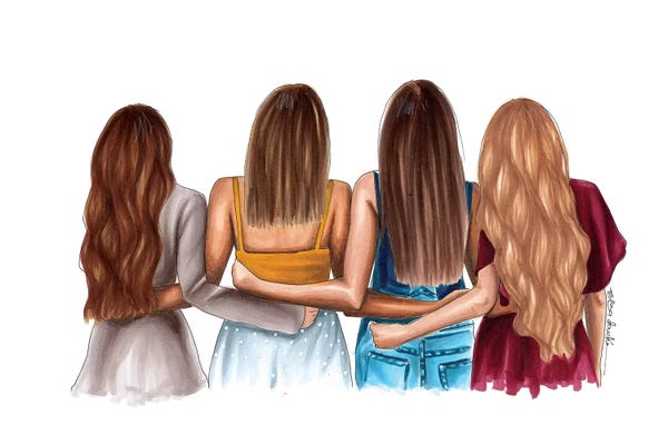 The 4 of us