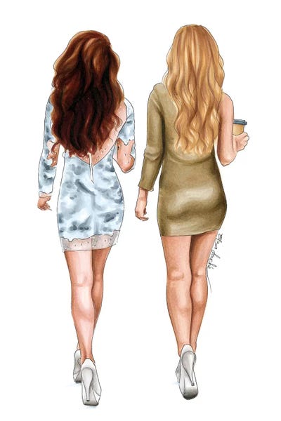 Gossip Girl Fashion Drawings