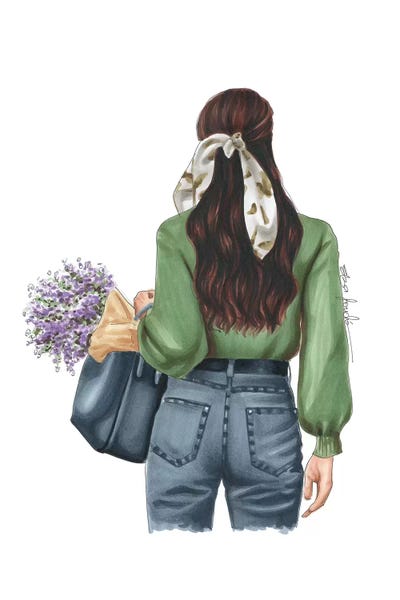 Fashion Illustrations: Spring Days by Elza Fouche