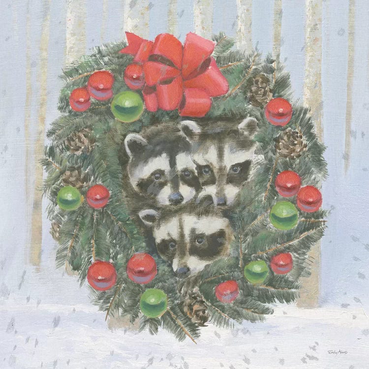 Christmas Critters Bright VI by Emily Adams wall art