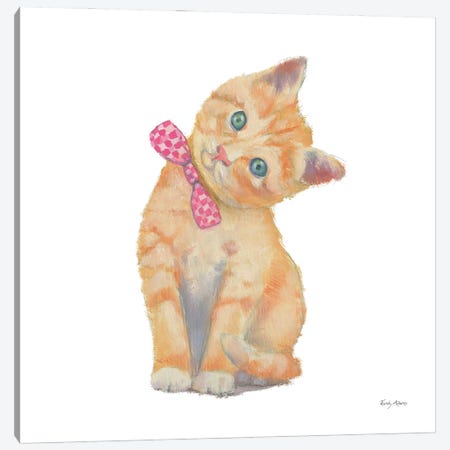 Cutie Kitties II Canvas Print #EMA2} by Emily Adams Canvas Print