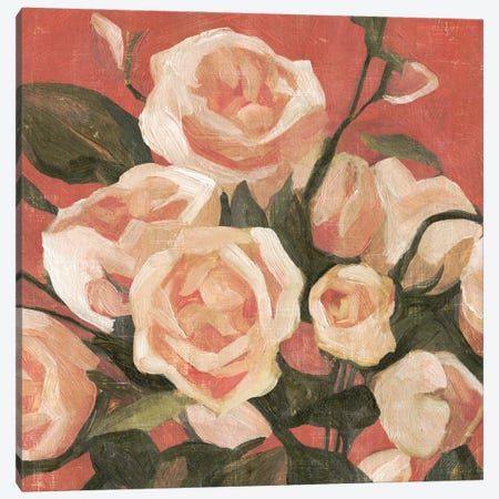 Rose Tangle II Canvas Print #EMC10} by Emma Caroline Canvas Artwork