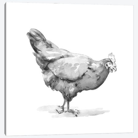 Barn Fowl II Canvas Print #EMC129} by Emma Caroline Canvas Artwork