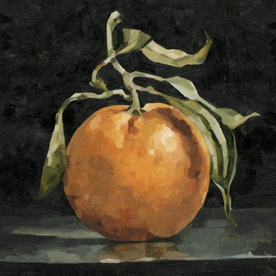 Dark Orange Deux II by Emma Caroline art print