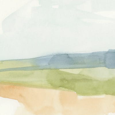 Pastel Slopes I by Emma Caroline canvas print