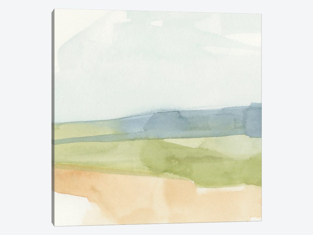 Pastel Slopes I by Emma Caroline 1-piece Canvas Art Print