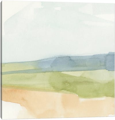 Pastel Slopes I Canvas Art Print