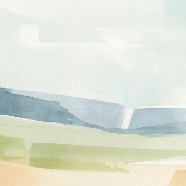Emma Caroline: Pastel Slopes II by Emma Caroline