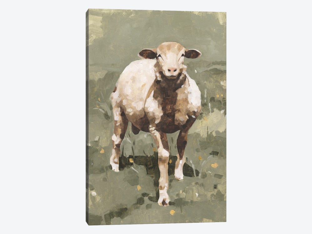 Spring Sheep II by Emma Caroline 1-piece Canvas Print