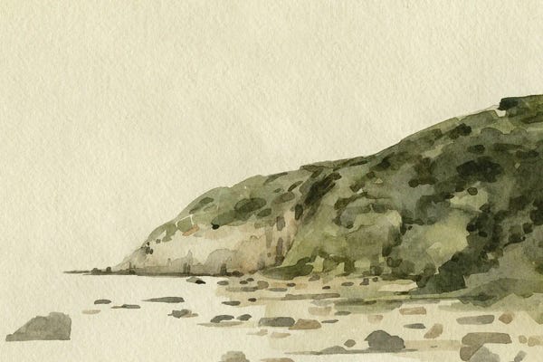 Coastal Sand Dunes: Coastal Hills II by Emma Caroline