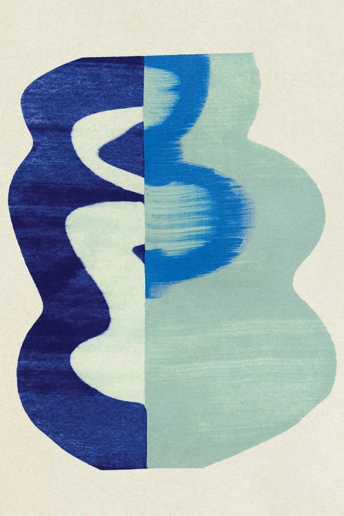 Squiggle Vase III by Emma Caroline wall art