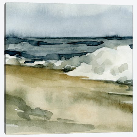 Loose Watercolor Waves V Canvas Print #EMC34} by Emma Caroline Canvas Art Print