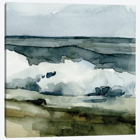 Loose Watercolor Waves VI Canvas Print #EMC35} by Emma Caroline Art Print