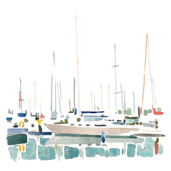 Sailboats: Sailboat Scenery II by Emma Caroline