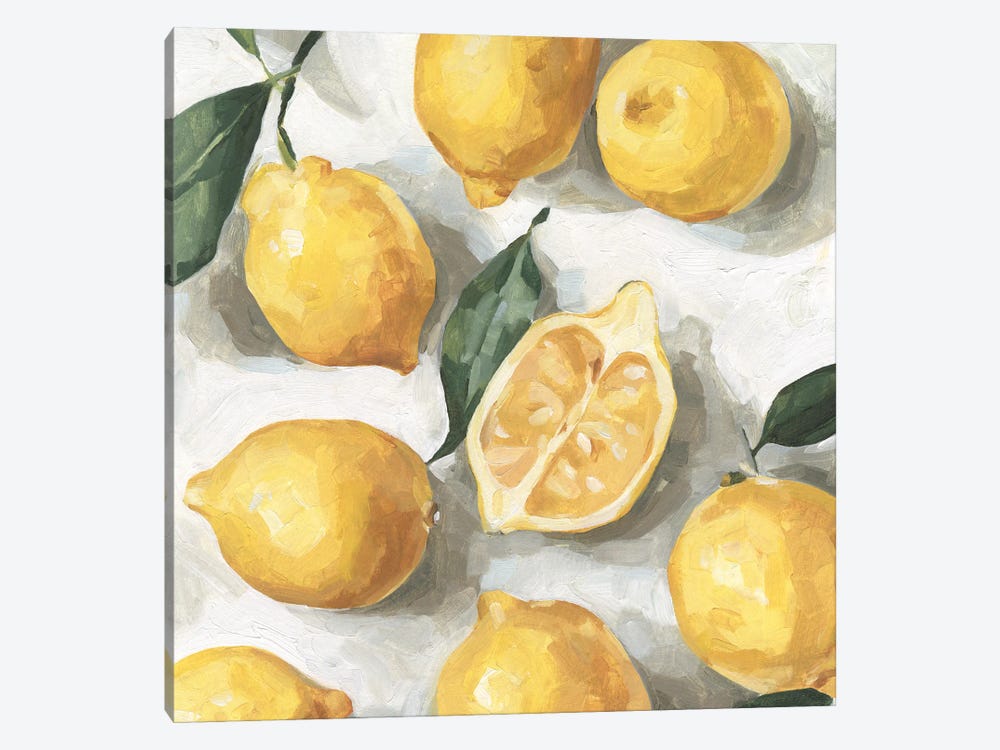 Fresh Lemons I by Emma Caroline 1-piece Art Print