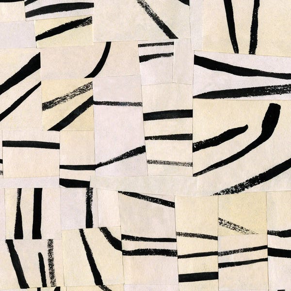 Emma Caroline: Abstract Grid II by Emma Caroline