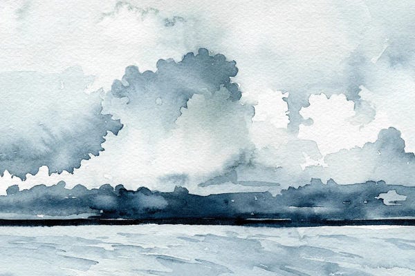 Emma Caroline: Passing Rain Storm I by Emma Caroline