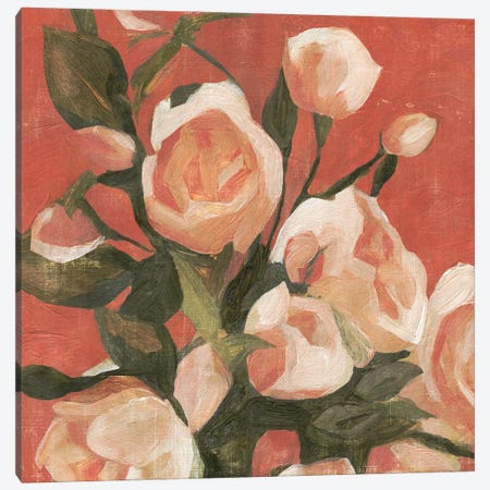 Rose Tangle I Canvas Print #EMC9} by Emma Caroline Art Print