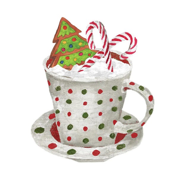 Home For The Holidays: Gingerbread and a Mug Full of Cocoa II by Elizabeth Medley