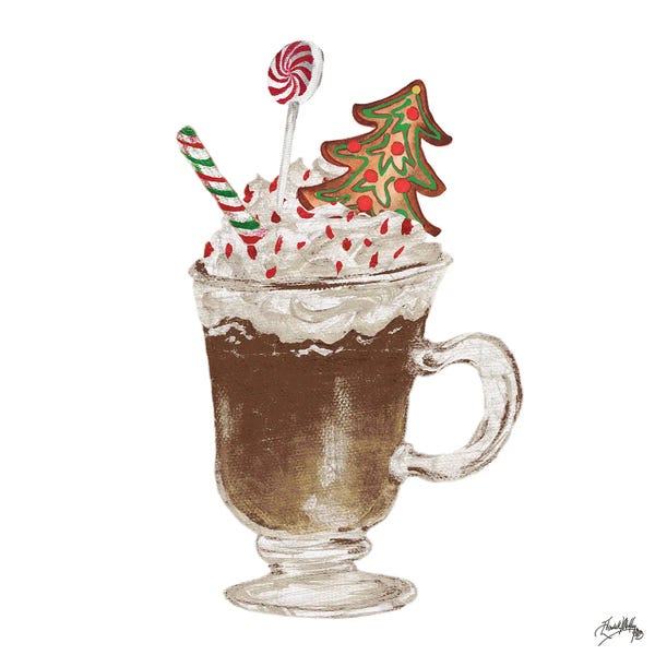 Elizabeth Medley: Gingerbread and a Mug Full of Cocoa IV by Elizabeth Medley