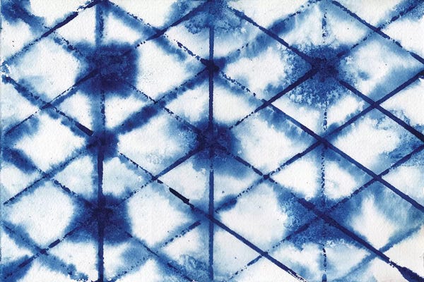 Elizabeth Medley: Indigo Shibori Collection III by Elizabeth Medley