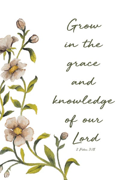 Bible Verses: Grow in Grace by Elizabeth Medley