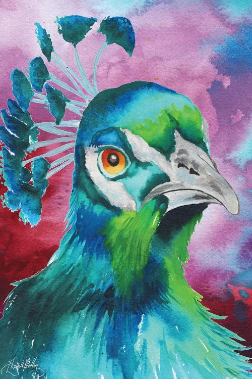 Peacocks of a Feather by Elizabeth Medley wall art