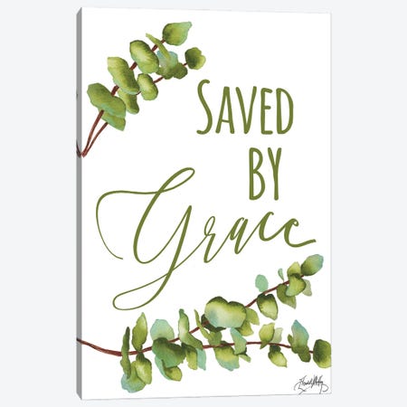 Saved By Grace Canvas Print #EMD135} by Elizabeth Medley Art Print