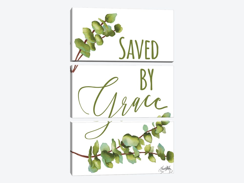 Saved By Grace by Elizabeth Medley 3-piece Art Print