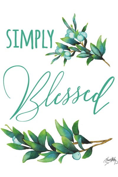 Simply Blessed by Elizabeth Medley multi panel art