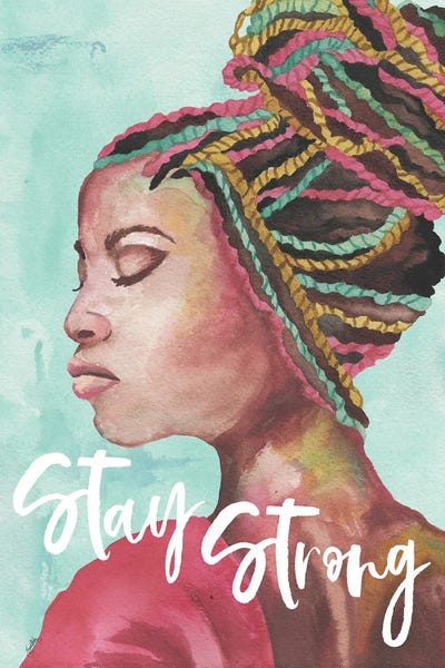Stay Strong by Elizabeth Medley multi panel art