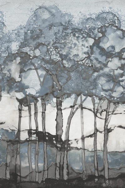 Elizabeth Medley: Watercolor Forest I by Elizabeth Medley
