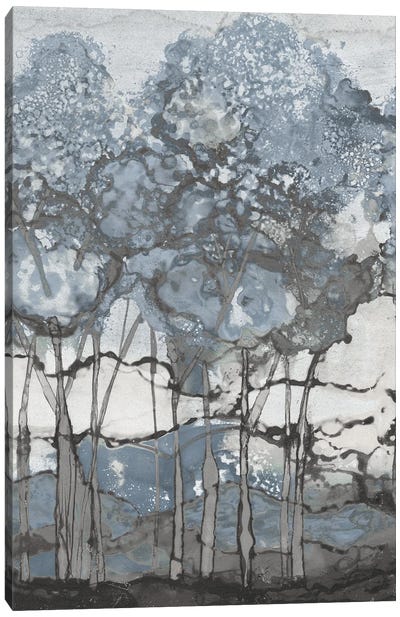 Watercolor Forest II Canvas Art Print - Elizabeth Medley