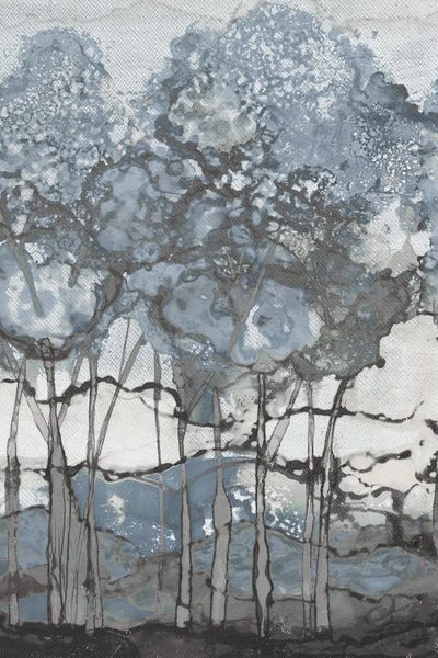Elizabeth Medley: Watercolor Forest II by Elizabeth Medley