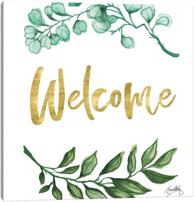 Welcome Canvas Art Print - Elizabeth Medley