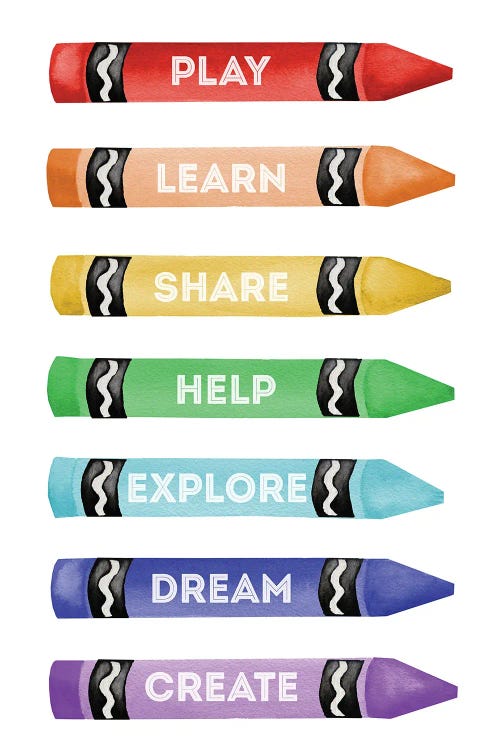 Classroom Rules by Elizabeth Medley wall art