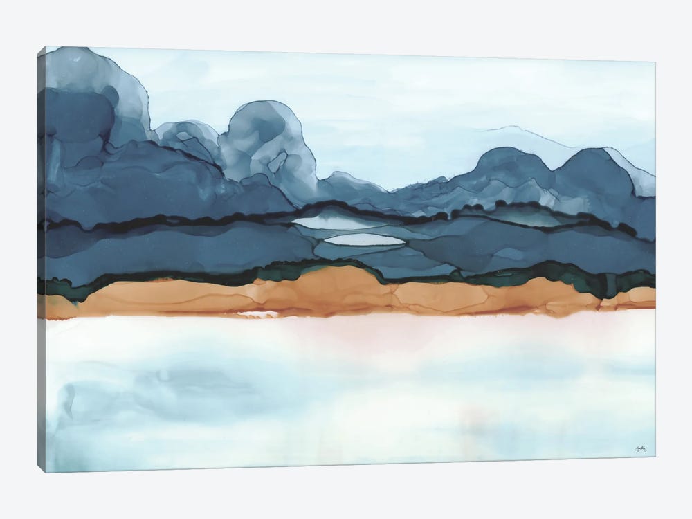 Ink Land by Elizabeth Medley 1-piece Canvas Art