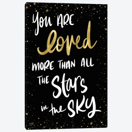 More Than All The Stars Canvas Print #EMD173} by Elizabeth Medley Canvas Artwork