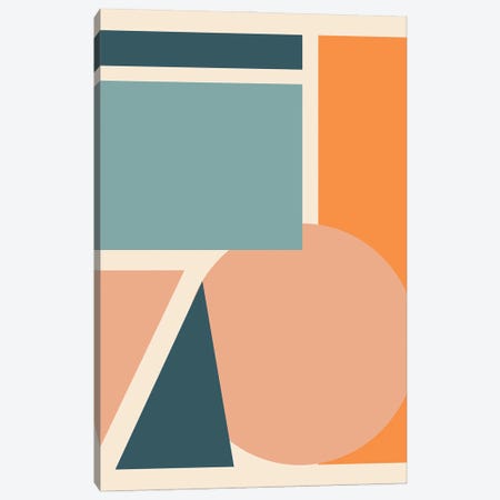 Papercut Abstract II Canvas Print #EMD174} by Elizabeth Medley Canvas Print
