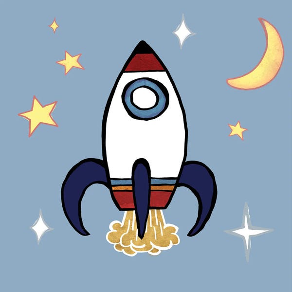 Elizabeth Medley: Rocket Ship by Elizabeth Medley