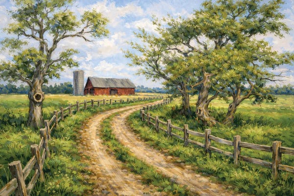 Elizabeth Medley: Road To The Farm by Elizabeth Medley