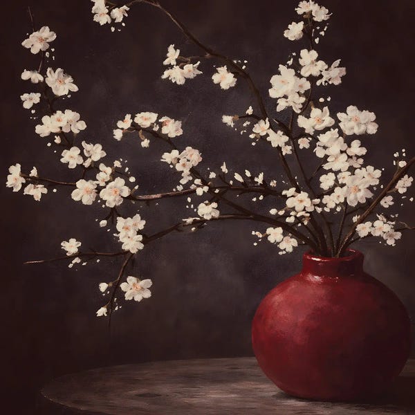 Elizabeth Medley: Still Life Blossoms by Elizabeth Medley