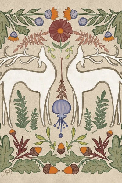 Elizabeth Medley: Deer Garden by Elizabeth Medley