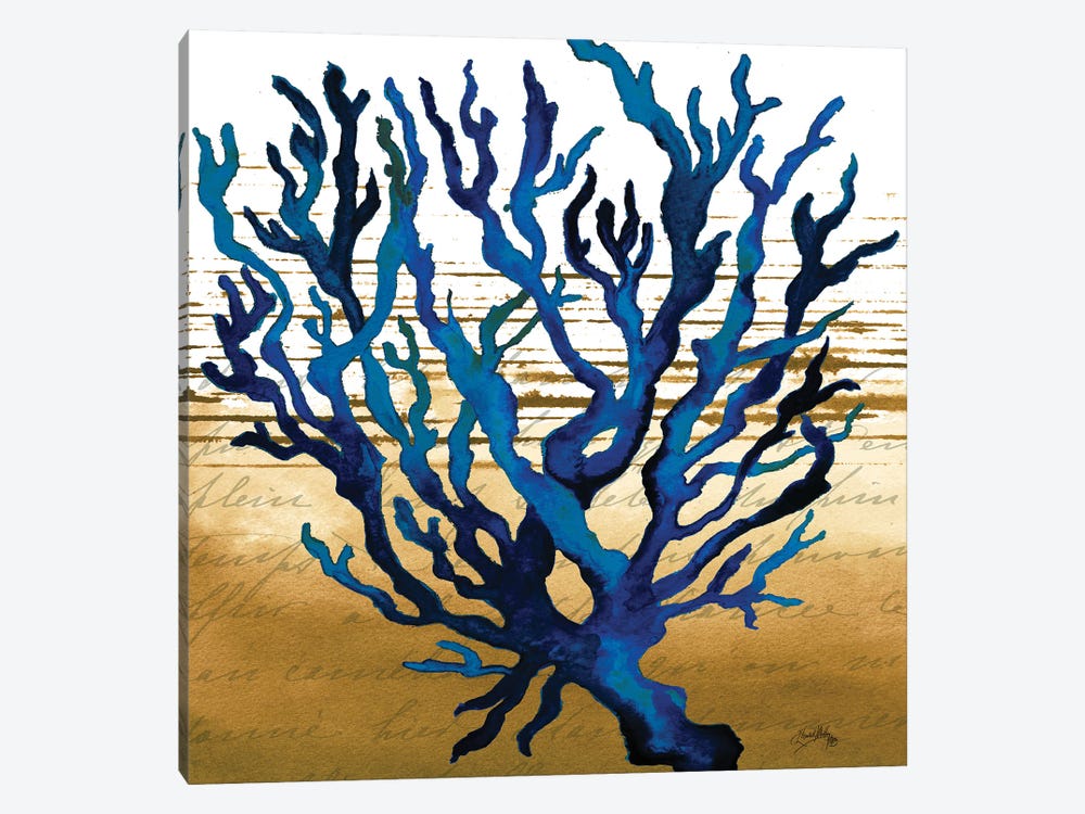 Coastal Blue I by Elizabeth Medley 1-piece Canvas Art Print