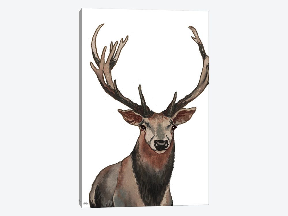 Elk by Elizabeth Medley 1-piece Canvas Art Print