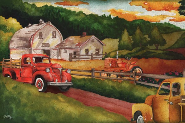 Harvest Time on the Farm