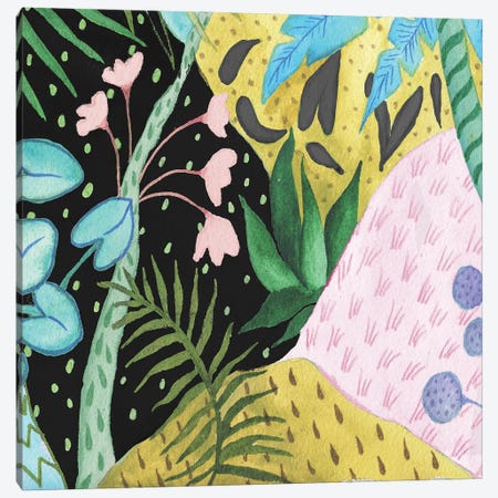 In the Tropics I Canvas Print #EMD37} by Elizabeth Medley Canvas Art