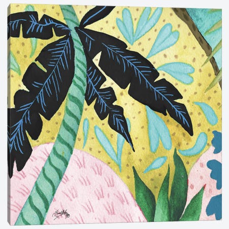 In the Tropics II Canvas Print #EMD38} by Elizabeth Medley Art Print