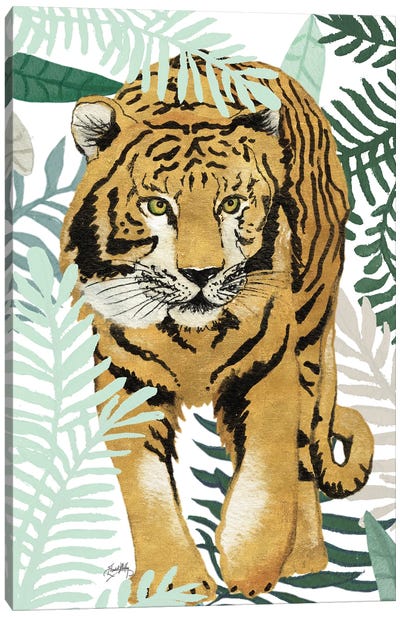 Jungle Tiger I Canvas Art Print - Elizabeth Medley