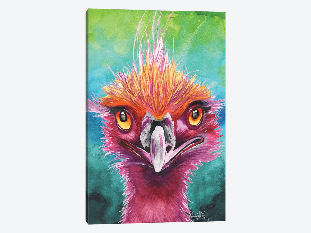 Emus of a Feather by Elizabeth Medley 1-piece Canvas Art